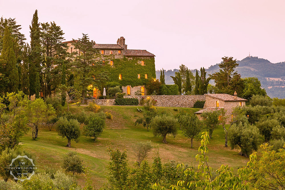 Umbria wedding villa
