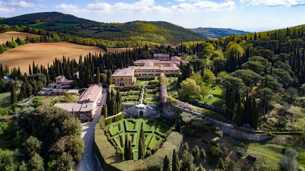 La Foce historical event venue in the Val D&#039;Orcia