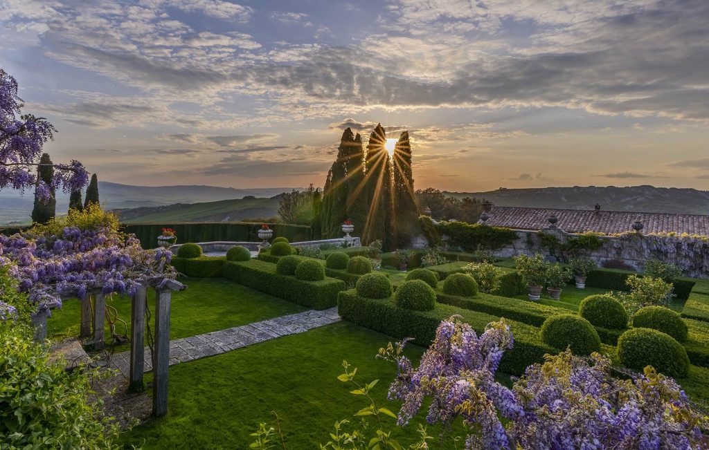 La Foce historical event venue in the Val D&#039;Orcia