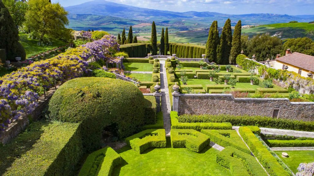 La Foce historical event venue in the Val D&#039;Orcia