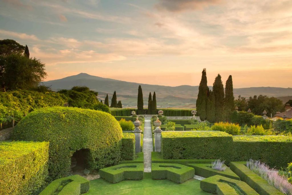 La Foce historical event venue in the Val D&#039;Orcia