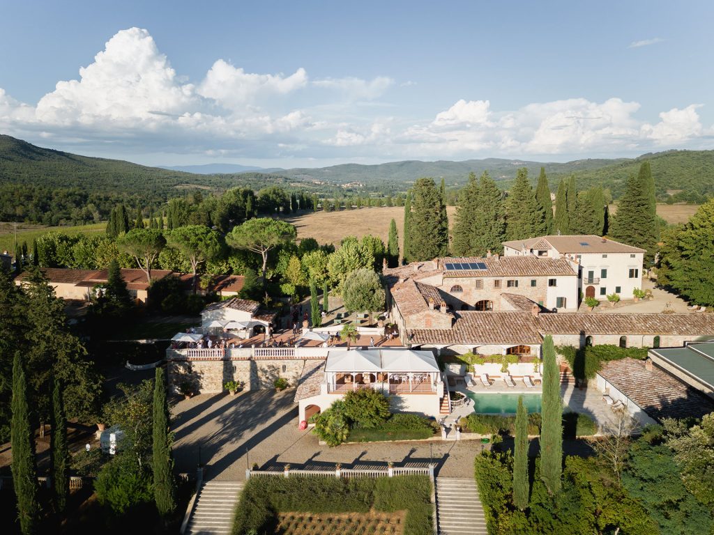 Villa La Selva Wine Resort wedding venue in Tuscany