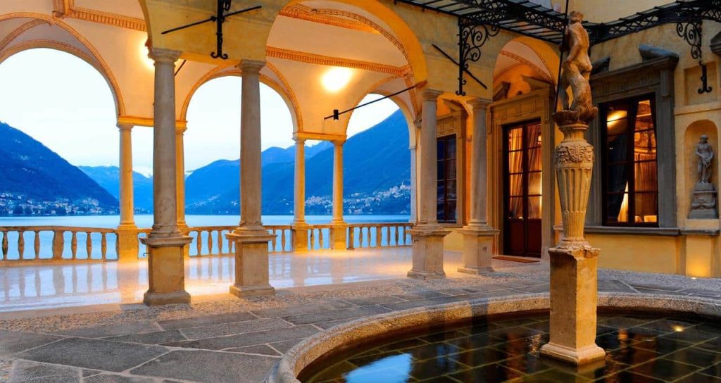 Villa Pliniana lake Como exclusive venue