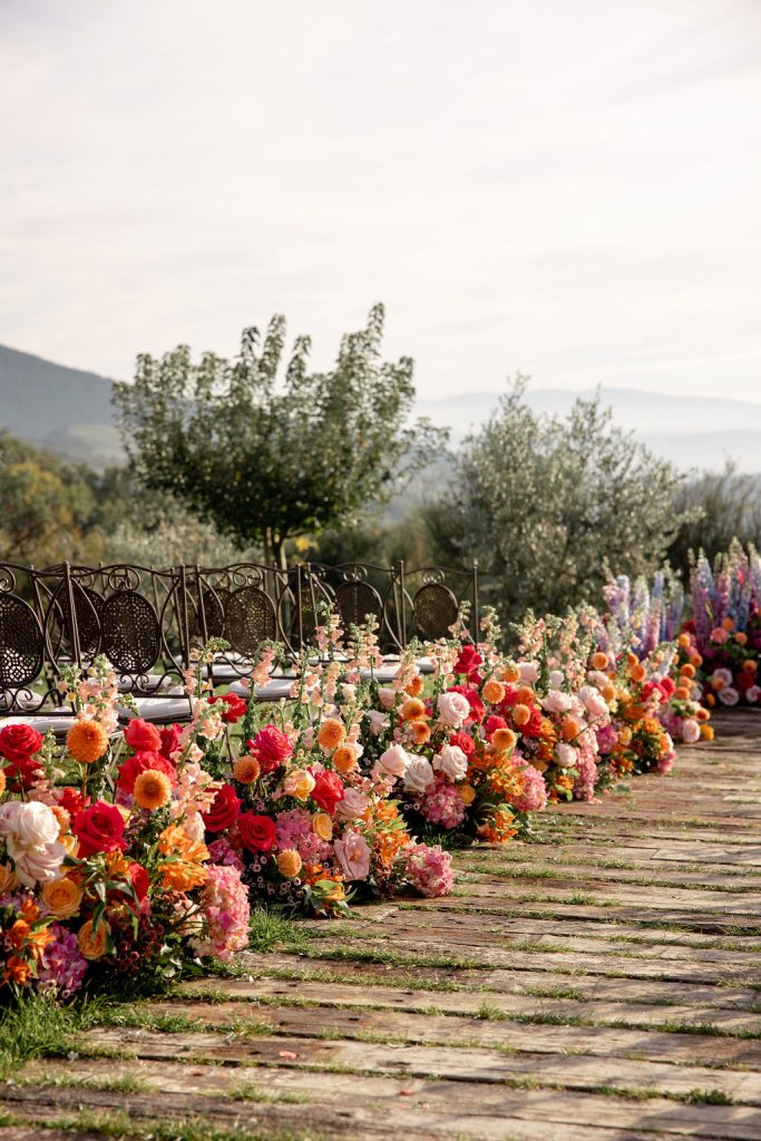 Jennifer and Wills blessing in Assisi, central Italy