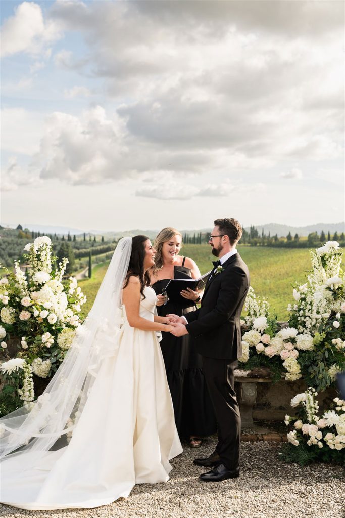 Villa Corsini a Mezzomonte formal wedding