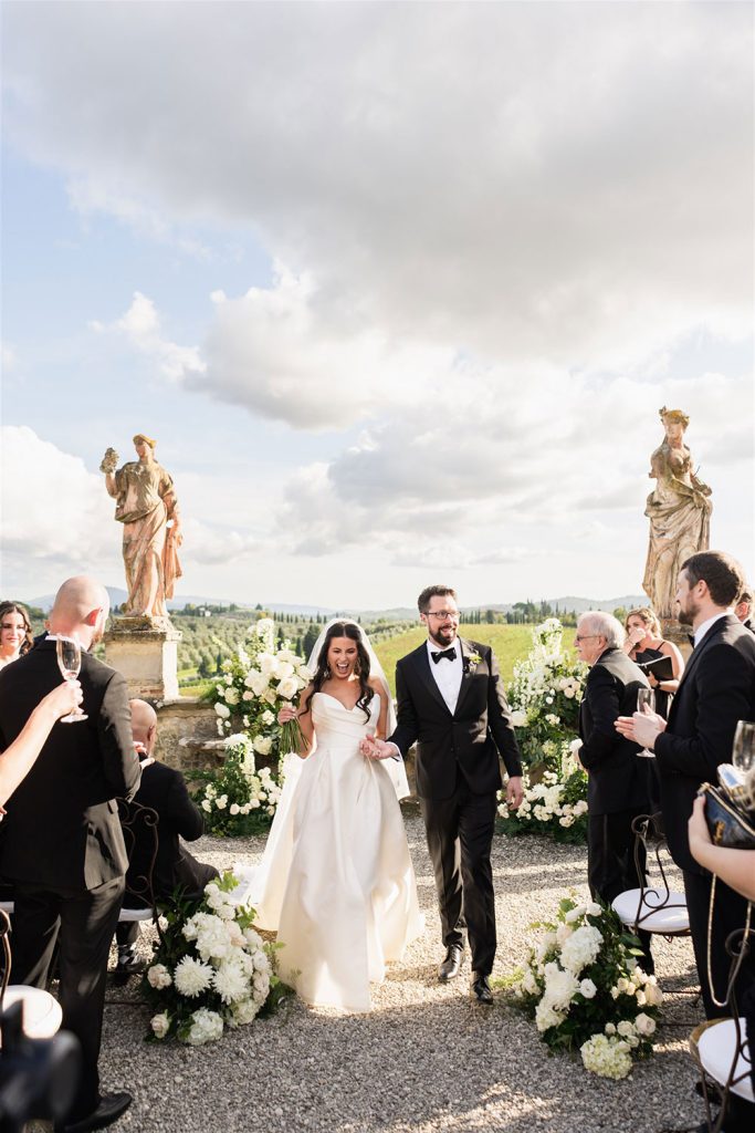 Villa Corsini a Mezzomonte formal wedding