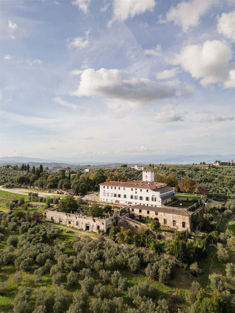 Villa Corsini a Mezzomonte formal wedding