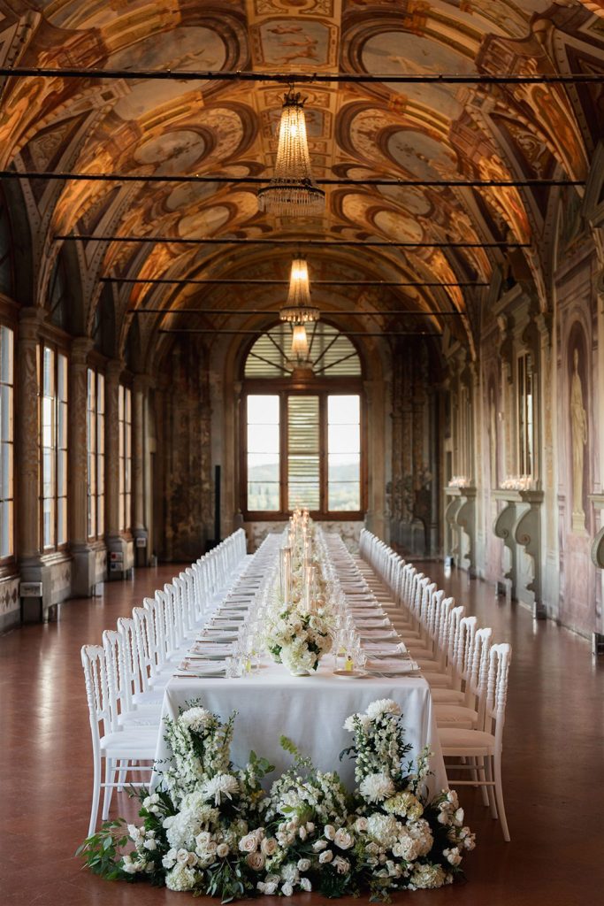 Villa Corsini a Mezzomonte formal wedding