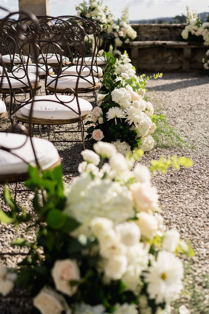 Villa Corsini a Mezzomonte formal wedding